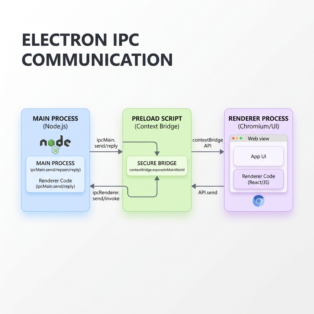 Electron IPC Communication Explained with Real Examples
