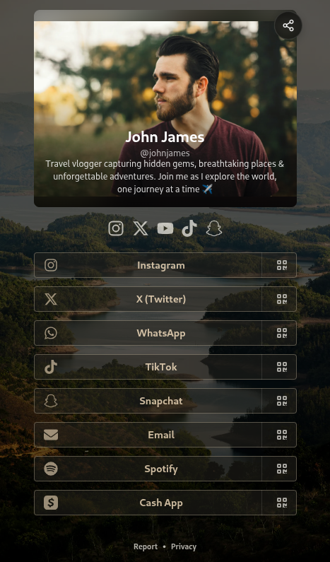 OnlyLink Showcase - John James